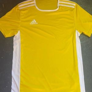 Adidas yellow t-shirt
